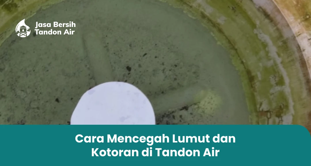 3. Cara Mencegah Lumut dan Kotoran di Tandon Air