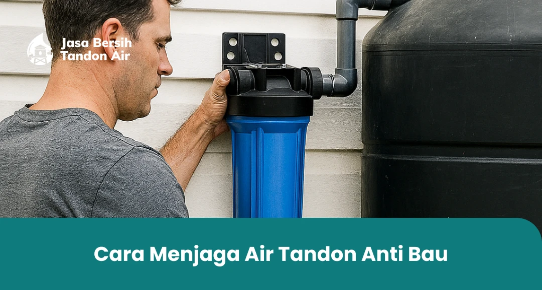 3. Cara Menjaga Air Tandon Anti Bau