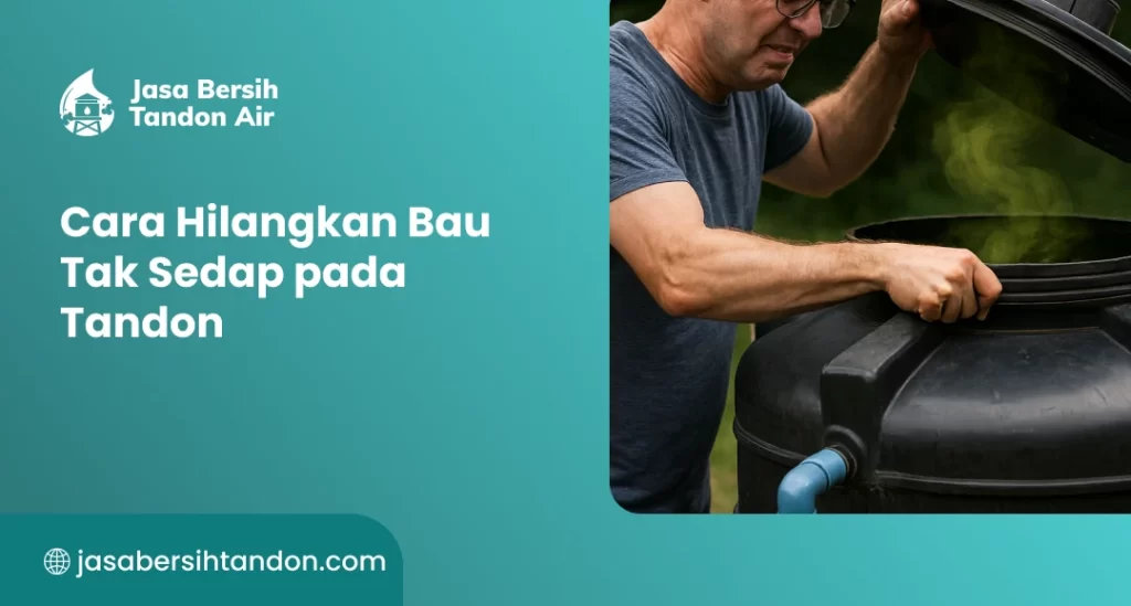 Cara Hilangkan Bau Tak Sedap pada Tandon