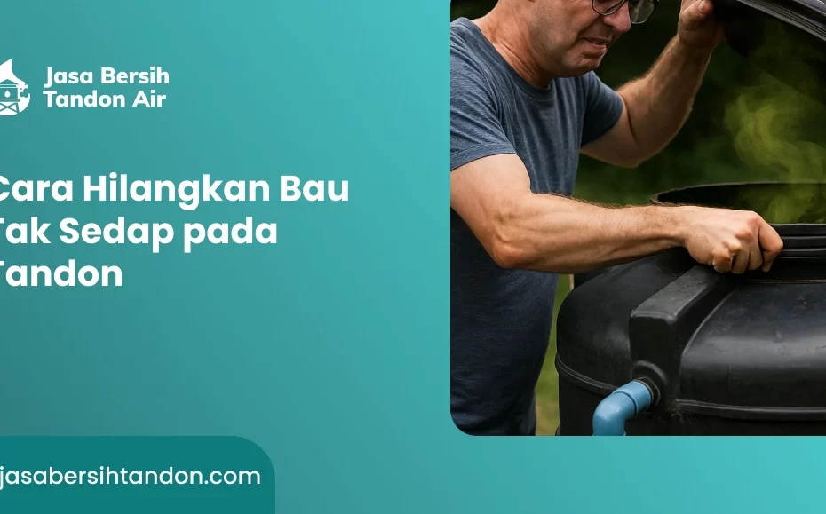 Cara Hilangkan Bau Tak Sedap pada Tandon