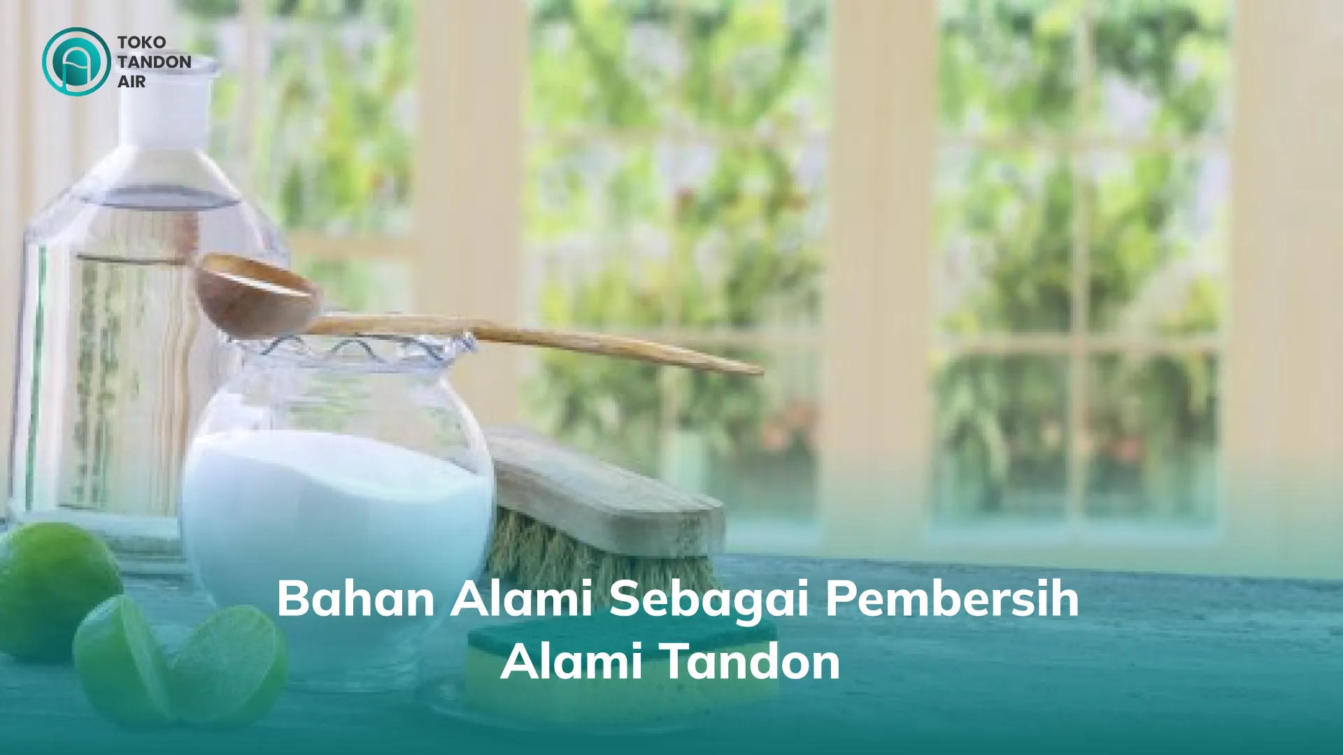 1. Bahan Alami Sebagai Pembersih Alami Tandon