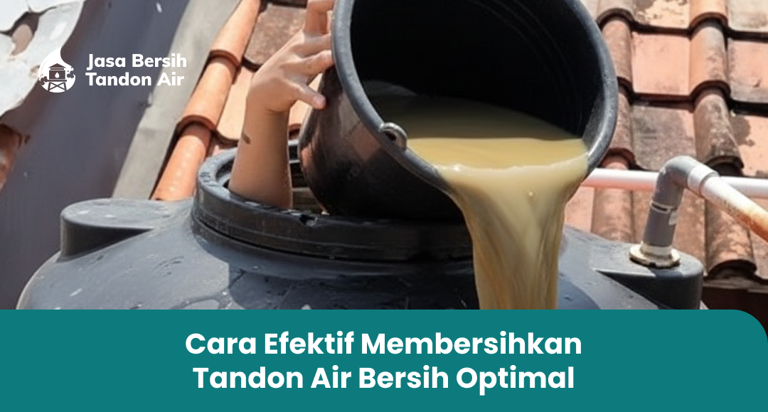 2. Cara Efektif Membersihkan Tandon Air Bersih Optimal