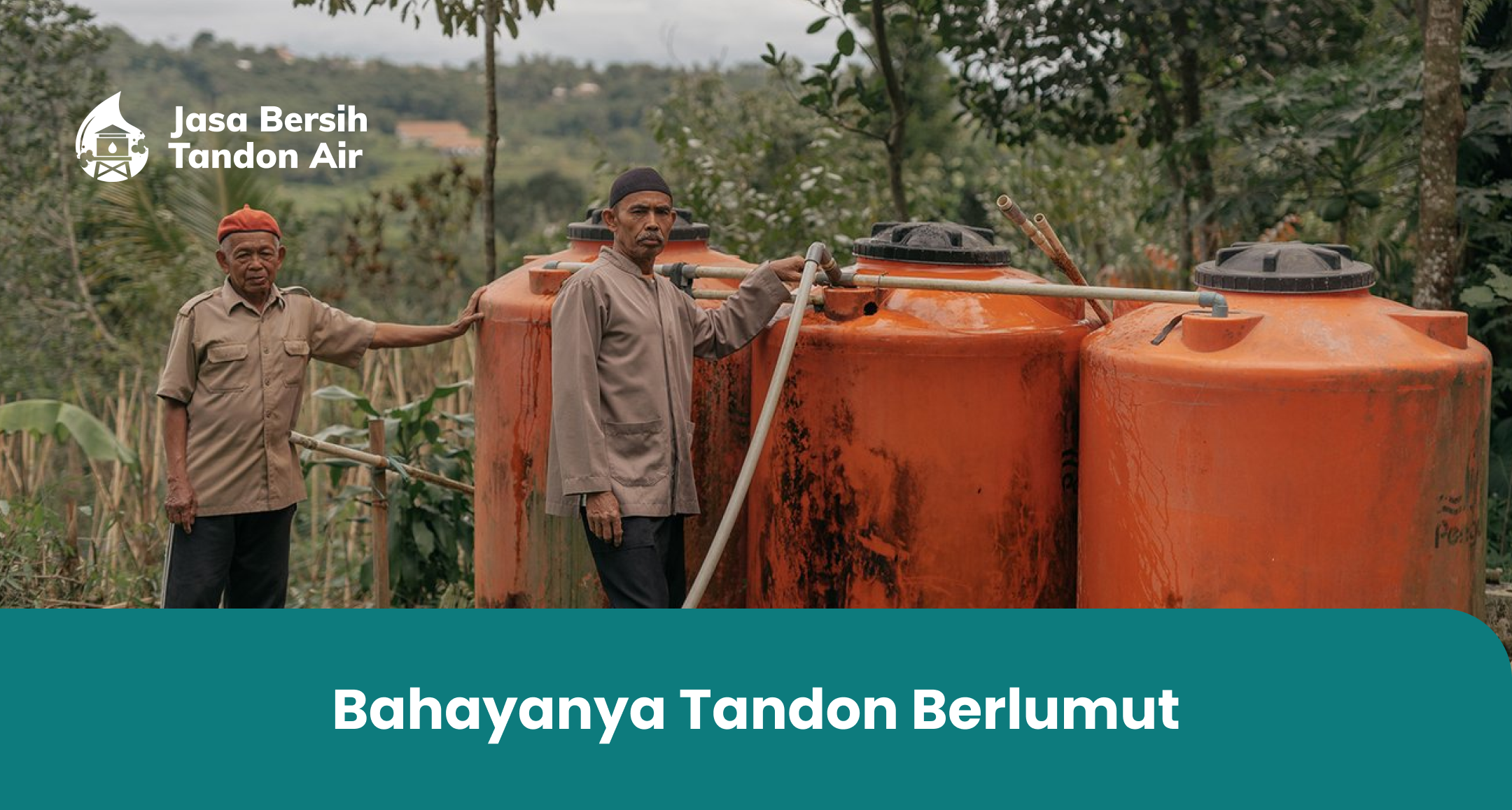 3. Bahayanya Tandon Berlumut