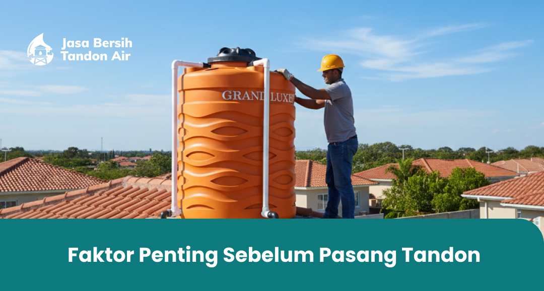 2. Faktor Penting Sebelum Pasang Tandon