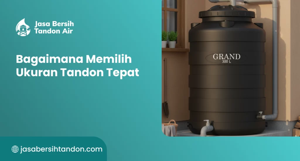 Bagaimana Memilih Ukuran Tandon Tepat