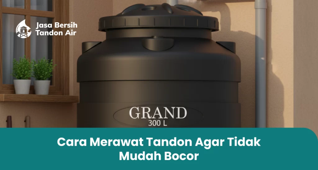 Cara Merawat Tandon Agar Tidak Mudah Bocor