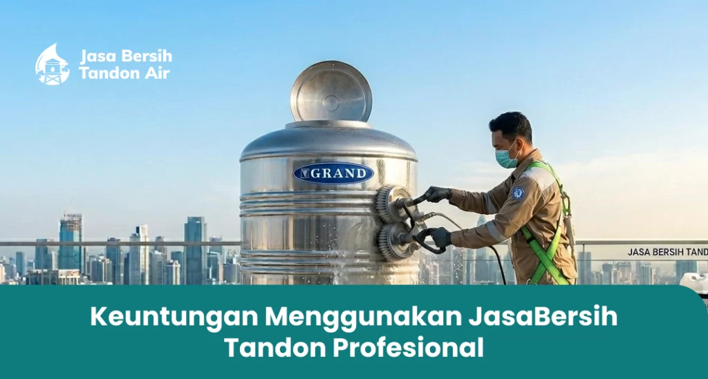 Keuntungan Menggunakan JasaBersih Tandon Profesional