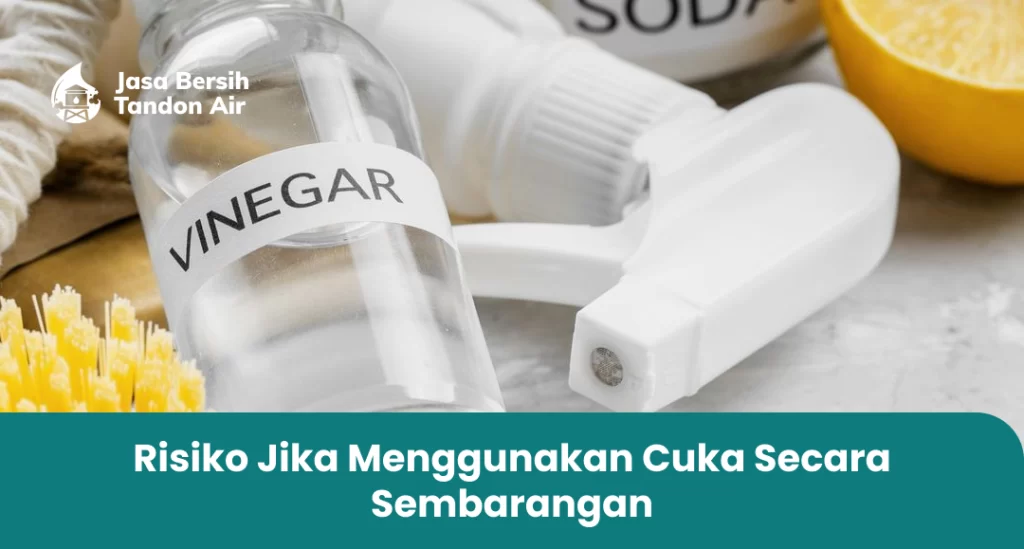 Risiko Jika Menggunakan Cuka Secara Sembarangan