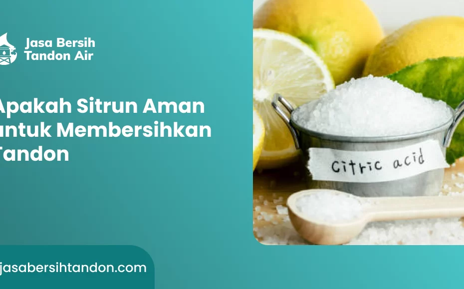 Apakah Sitrun Aman Tandon