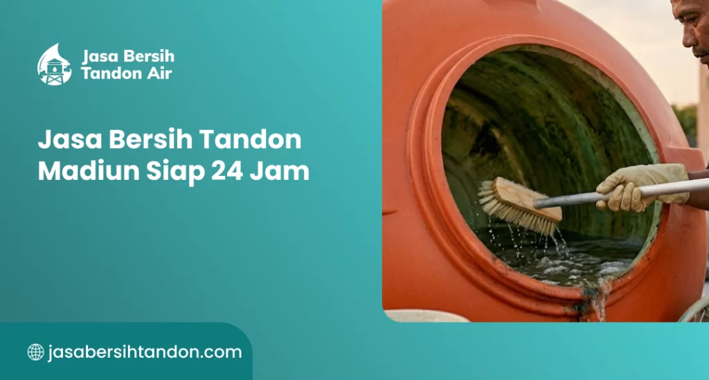 Jasa Bersih Tandon Madiun Siap 24 Jam