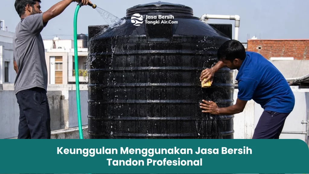 Keunggulan Menggunakan Jasa Bersih Tandon Profesional