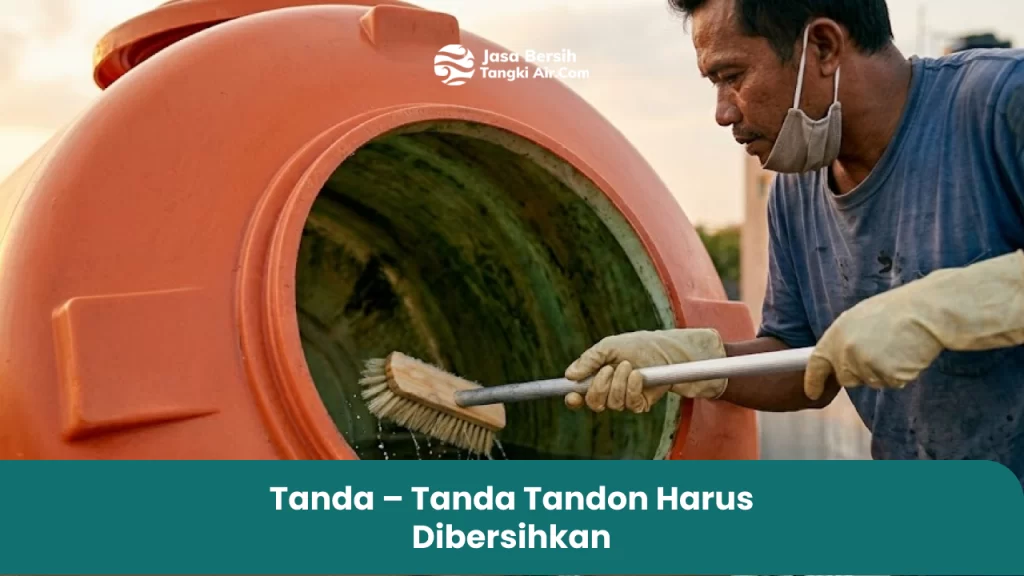 Tanda – Tanda Tandon Harus Dibersihkan