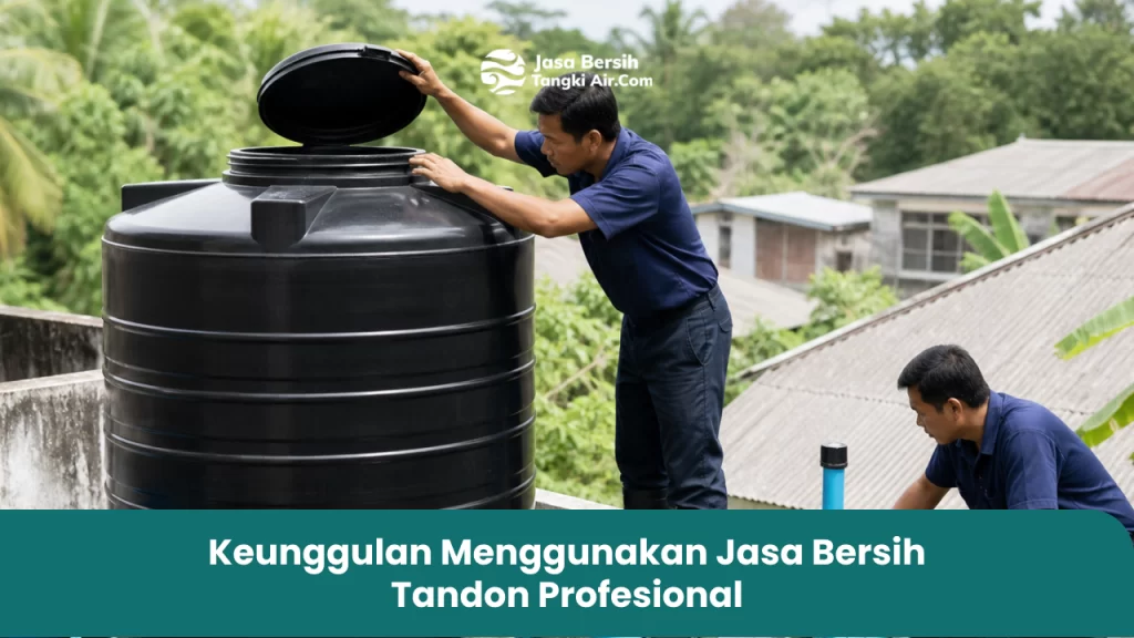 Keunggulan Menggunakan Jasa Bersih Tandon Profesional
