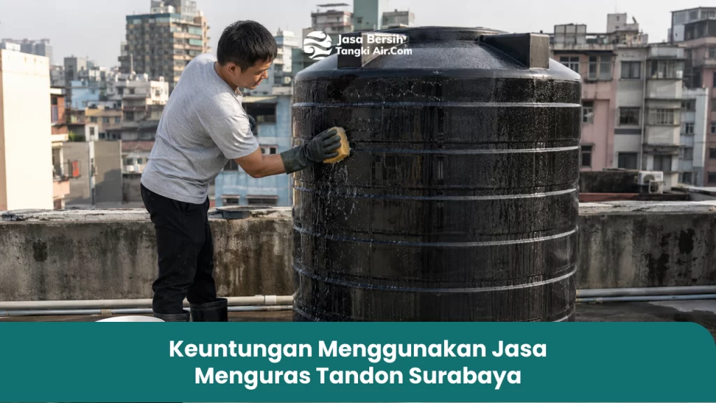Keuntungan Menggunakan Jasa Menguras Tandon Surabaya