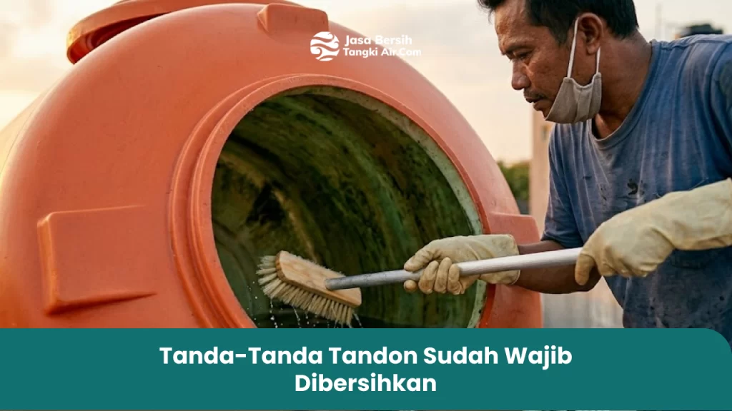Tanda-Tanda Tandon Sudah Wajib Dibersihkan