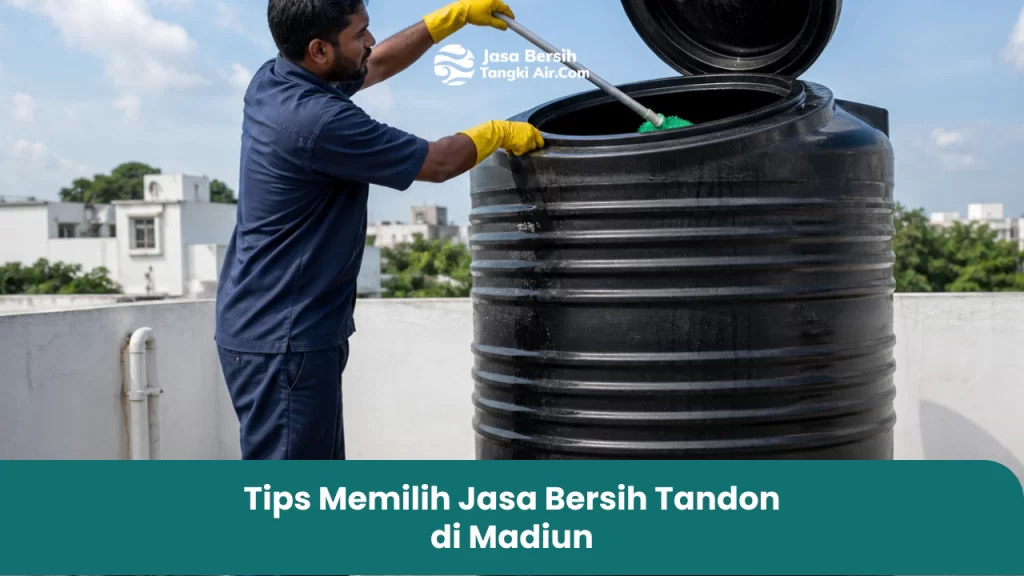 Tips Memilih Jasa Bersih Tandon di Madiun