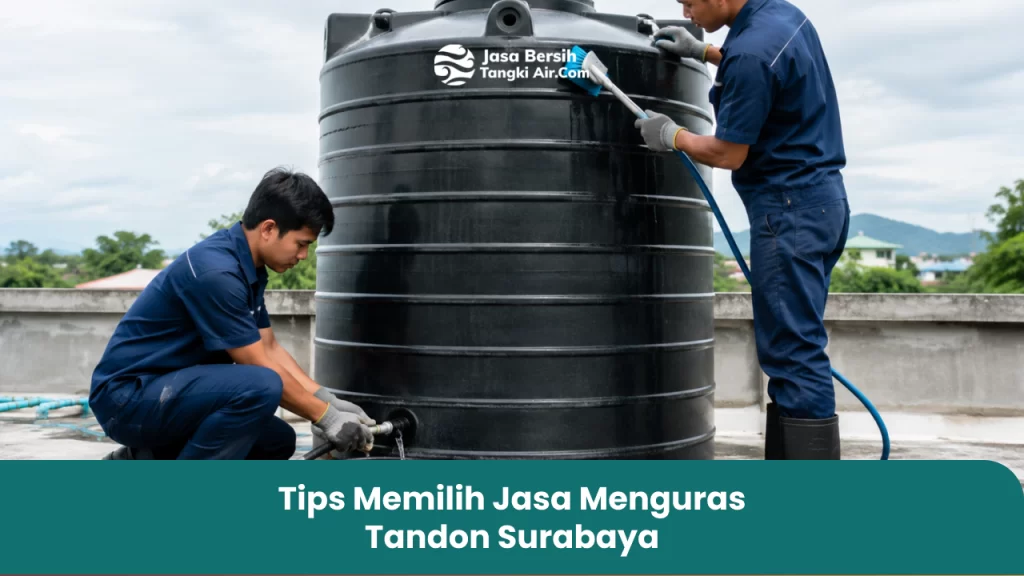 Tips Memilih Jasa Menguras Tandon Surabaya