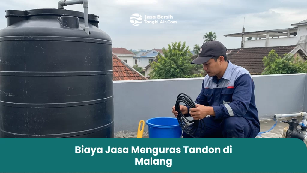Biaya Jasa Menguras Tandon di Malang