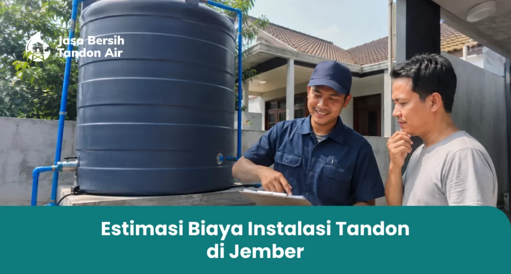 Estimasi Biaya Instalasi Tandon di Jember