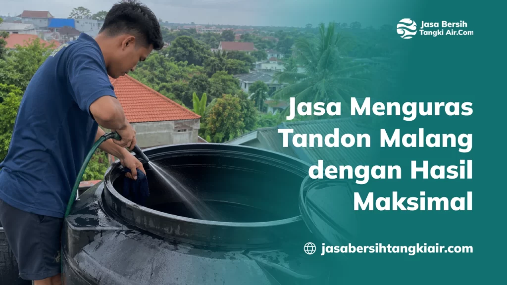 jasa menguras tandon malang