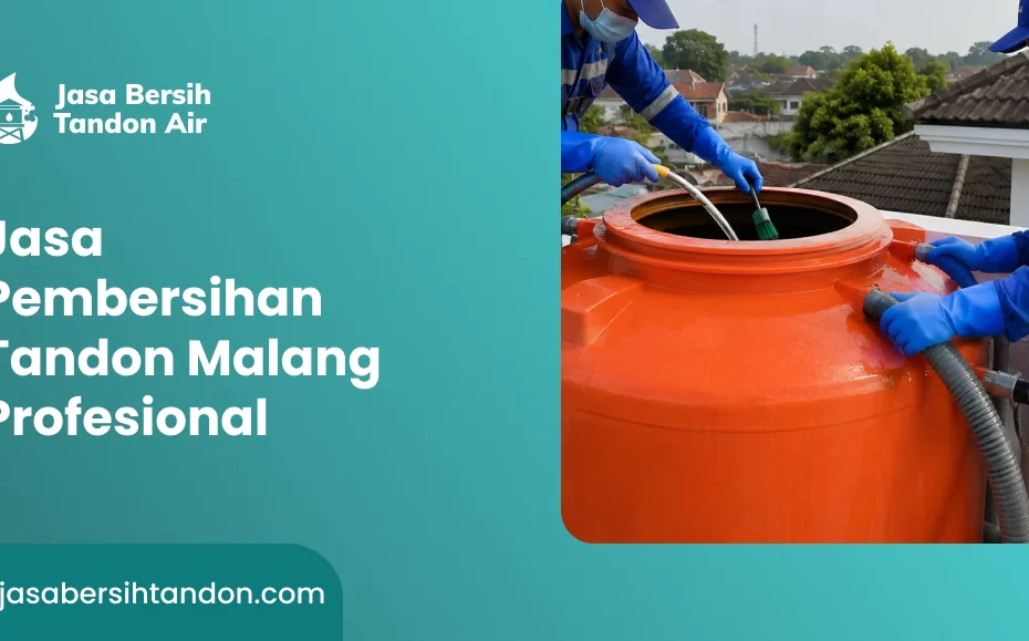 Jasa Pembersihan Tandon Malang Profesional