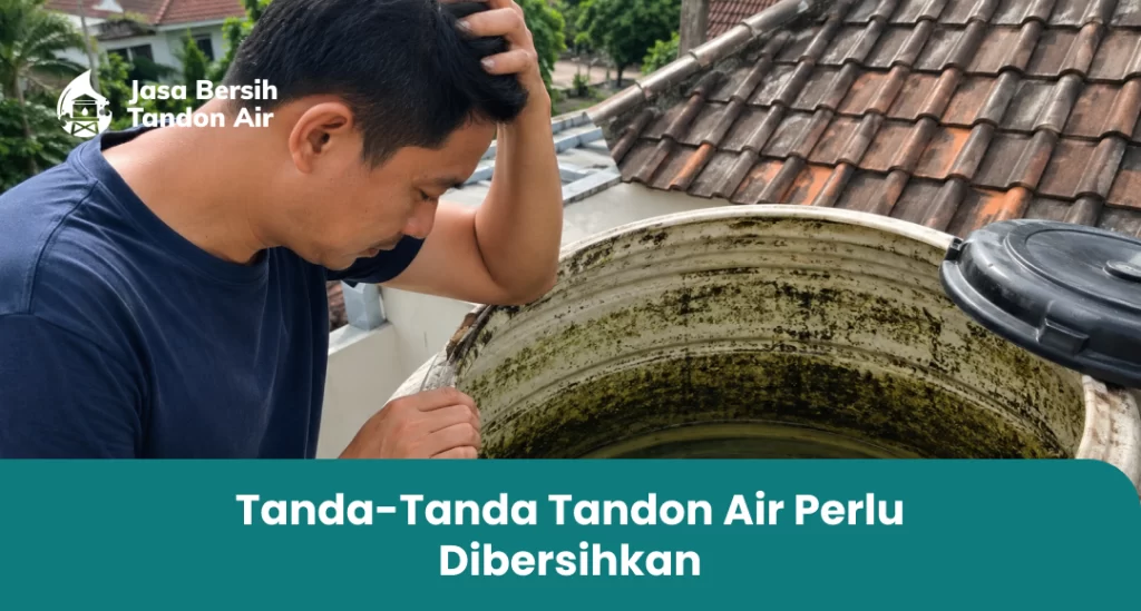 Tanda-Tanda Tandon Air Perlu Dibersihkan