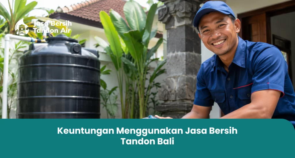 Keuntungan Menggunakan Jasa Bersih Tandon Bali