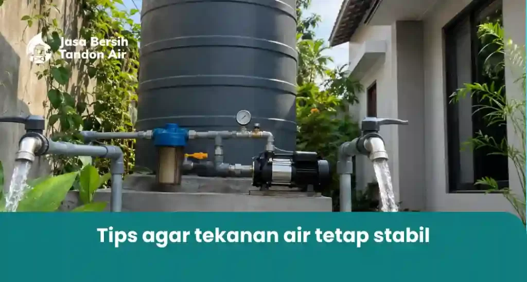 Tips Agar Tekanan Air Tetap Stabil