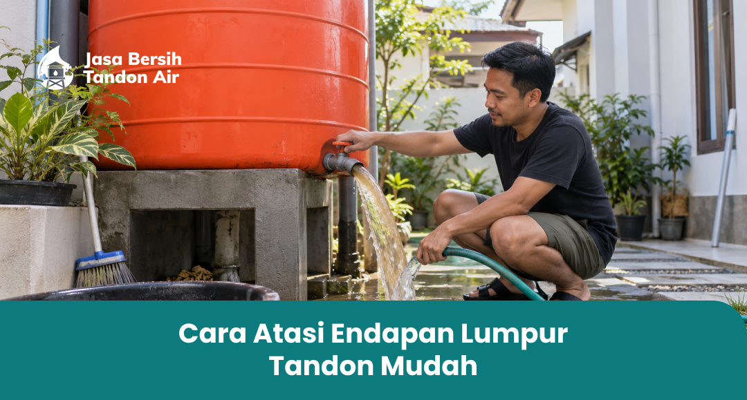 Cara Atasi Endapan Lumpur Tandon Mudah