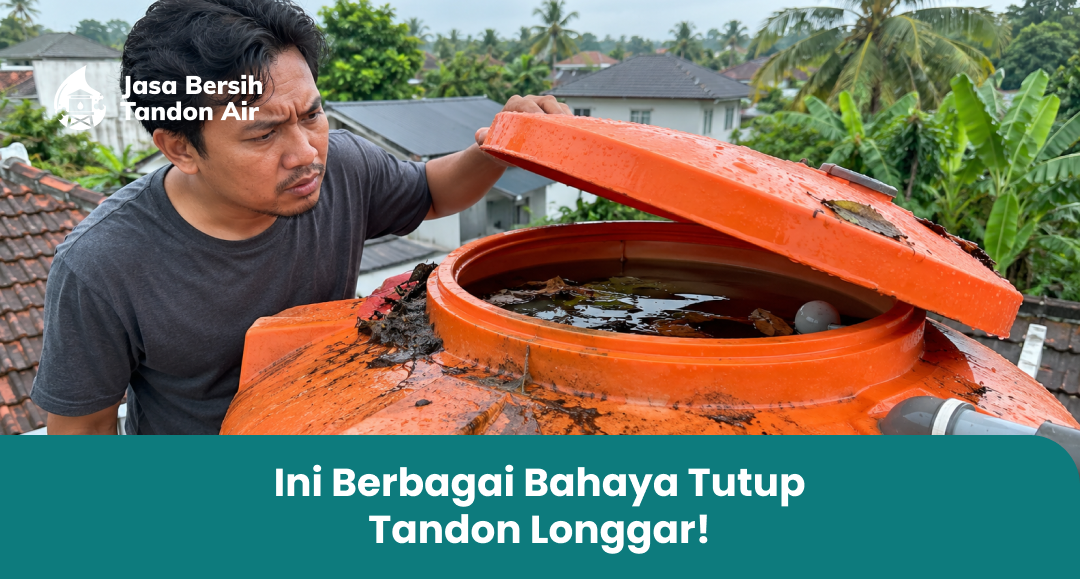 Ini Berbagai Bahaya Tutup Tandon Longgar!