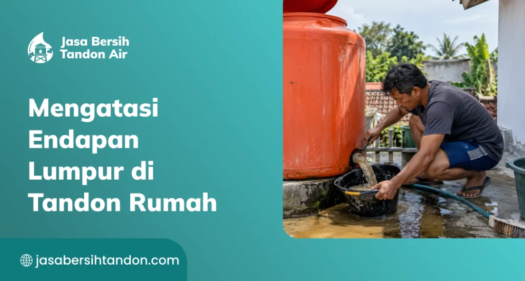 Mengatasi Endapan Lumpur di Tandon Rumah