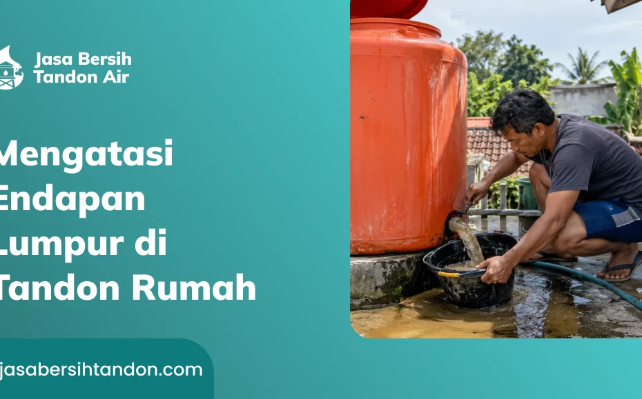 Mengatasi Endapan Lumpur di Tandon Rumah
