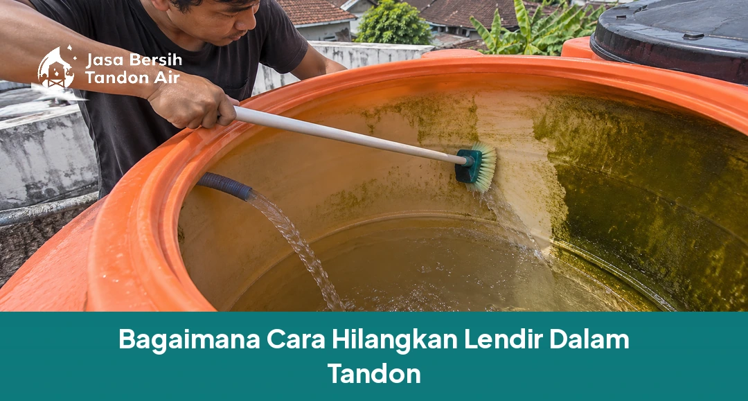 Bagaimana Cara Hilangkan Lendir Dalam Tandon