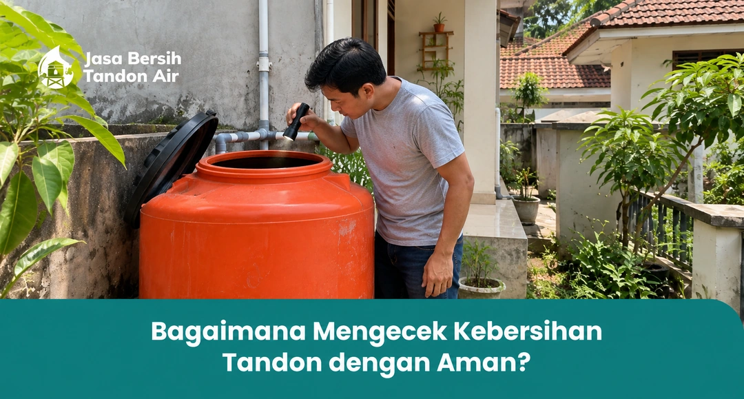 Bagaimana Mengecek Kebersihan Tandon dengan Aman