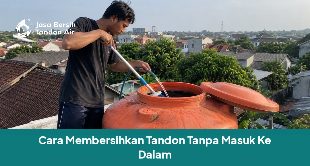 Cara Membersihkan Tandon Tanpa Masuk Ke Dalam
