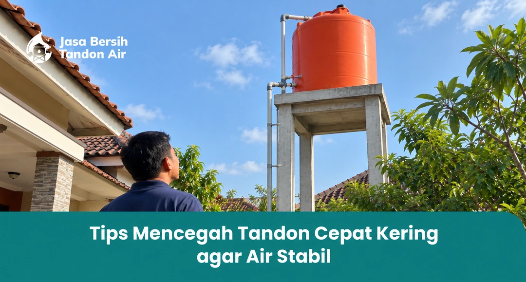 Tips Mencegah Tandon Cepat Kering agar Air Stabil