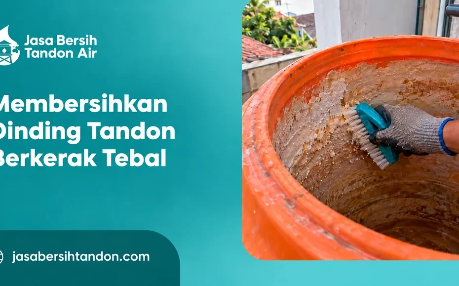 Dinding Tandon Berkerak