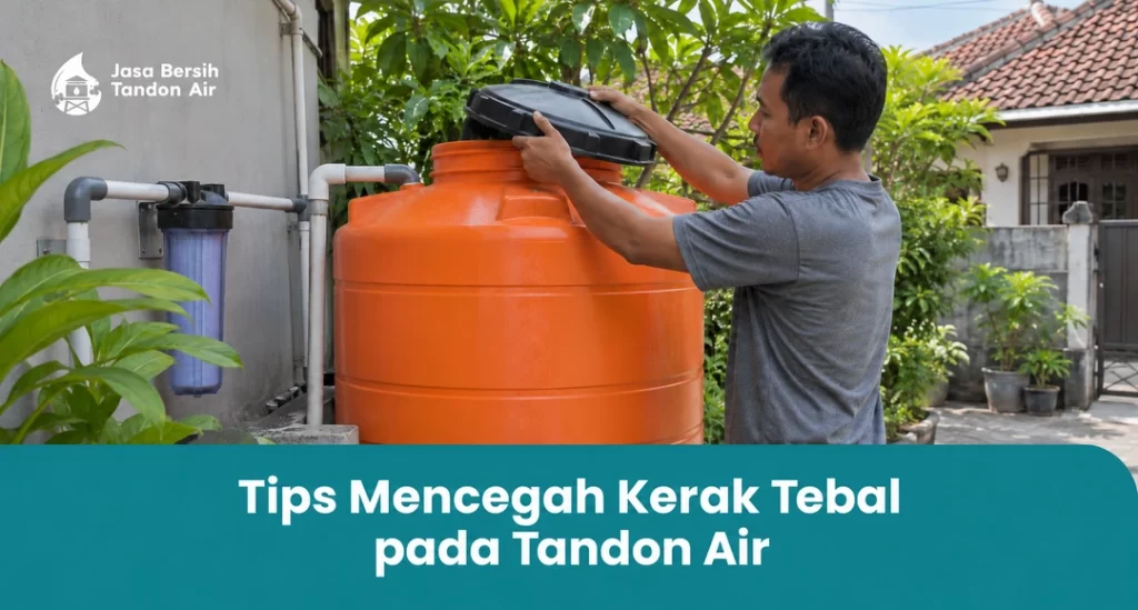 Tips Mencegah Kerak Tebal pada Tandon Air